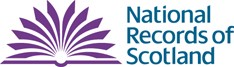 Image shows the logo of the National Records of Scotland